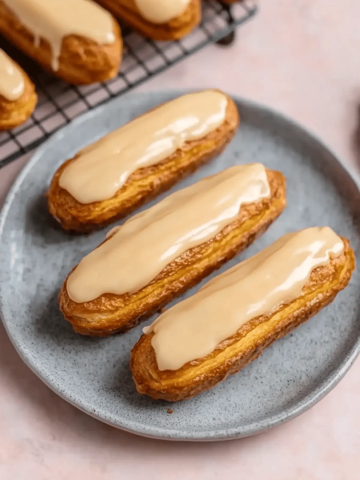 Delicious Pumpkin Eclairs with Maple Glaze You'll Love 4 Pumpkin Eclairs with Maple Glaze