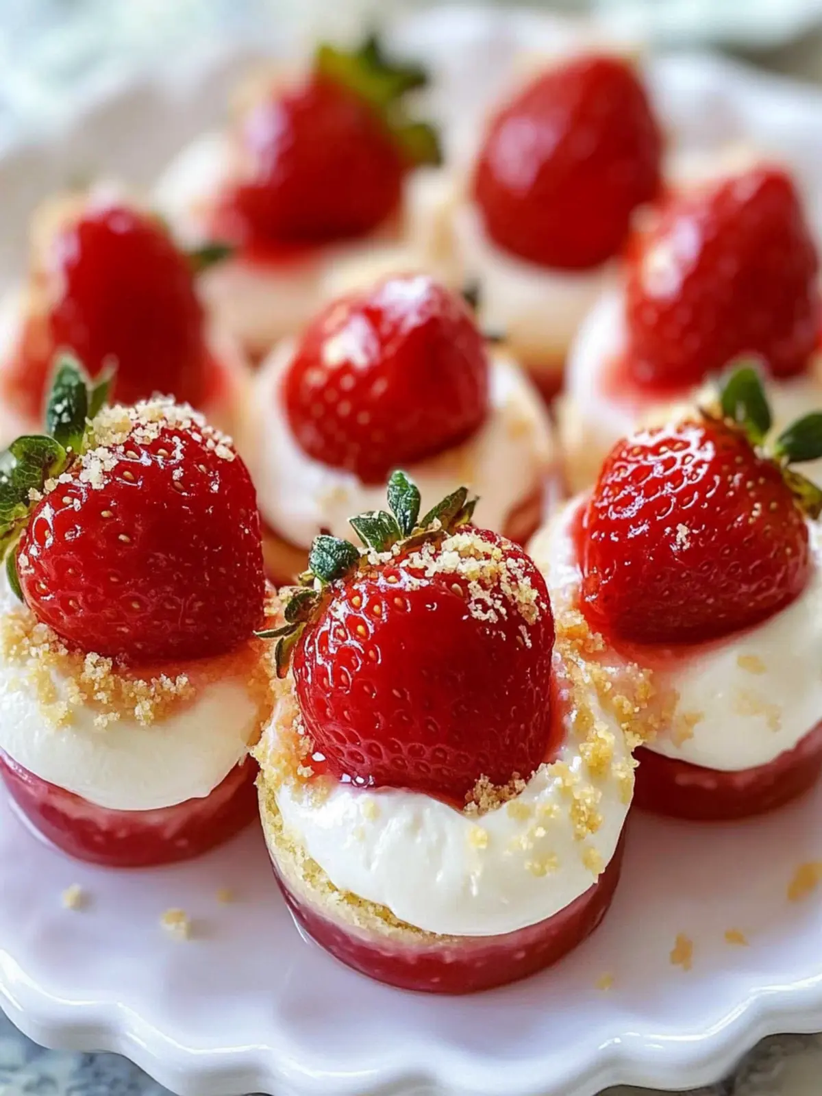 Cheesecake Deviled Strawberries- Valentine s Day date night recipes