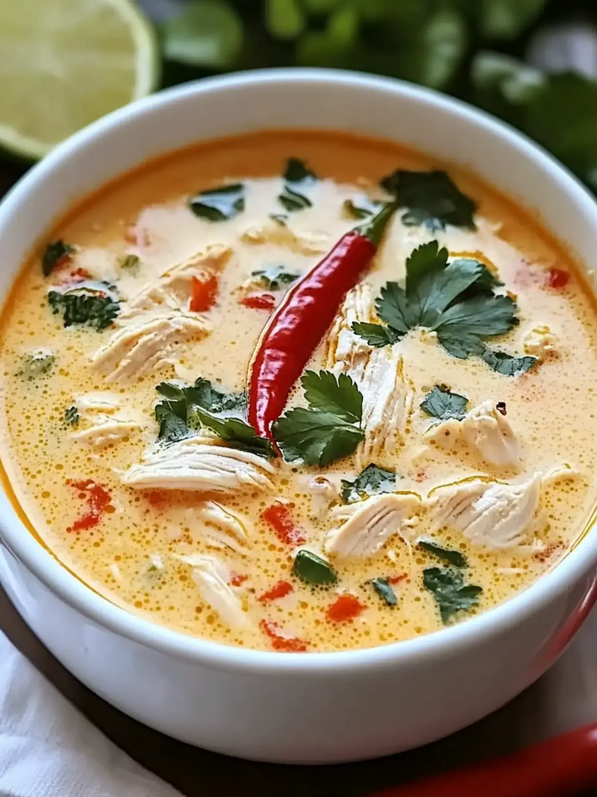 Crockpot Thai Coconut Chicken Soup: An Incredible Ultimate Recipe