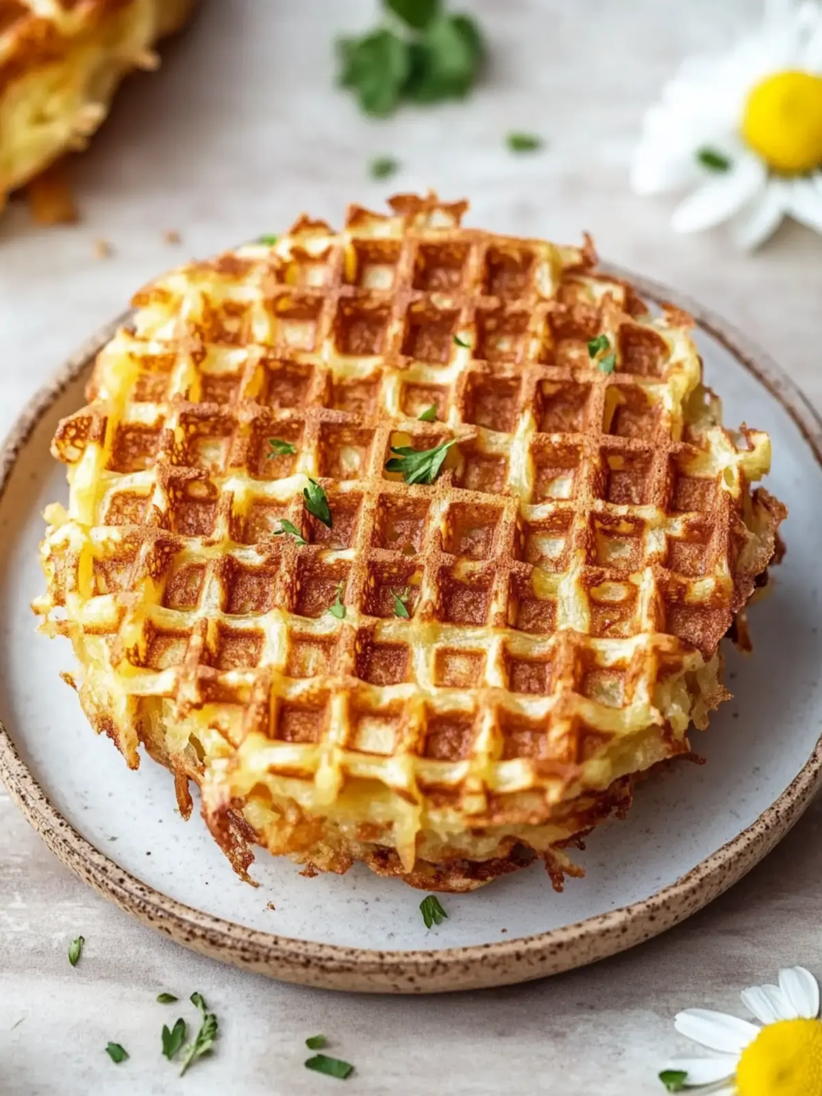 Crispy Healthy Hashbrown Chaffle for Guilt-Free Mornings 3 Healthy Hashbrown Chaffle
