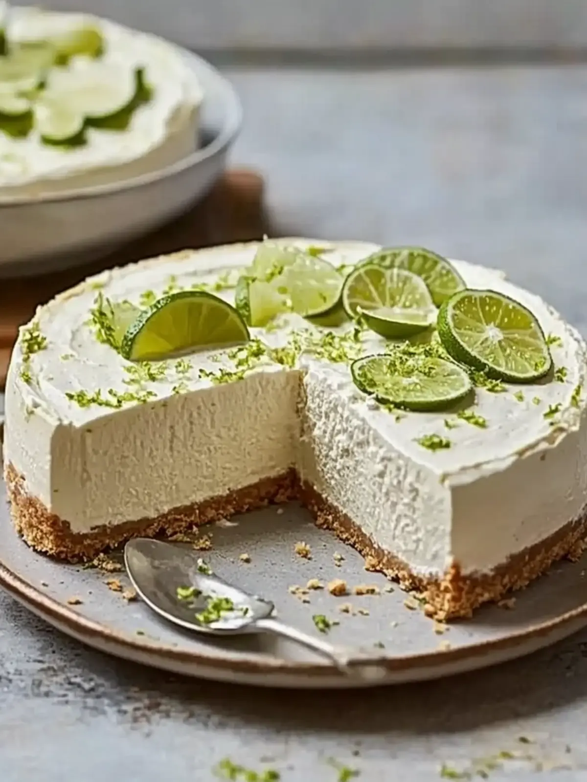 Irresistible No-Bake Lime Cheesecake Recipe You ll Love 3 Lime cheesecake