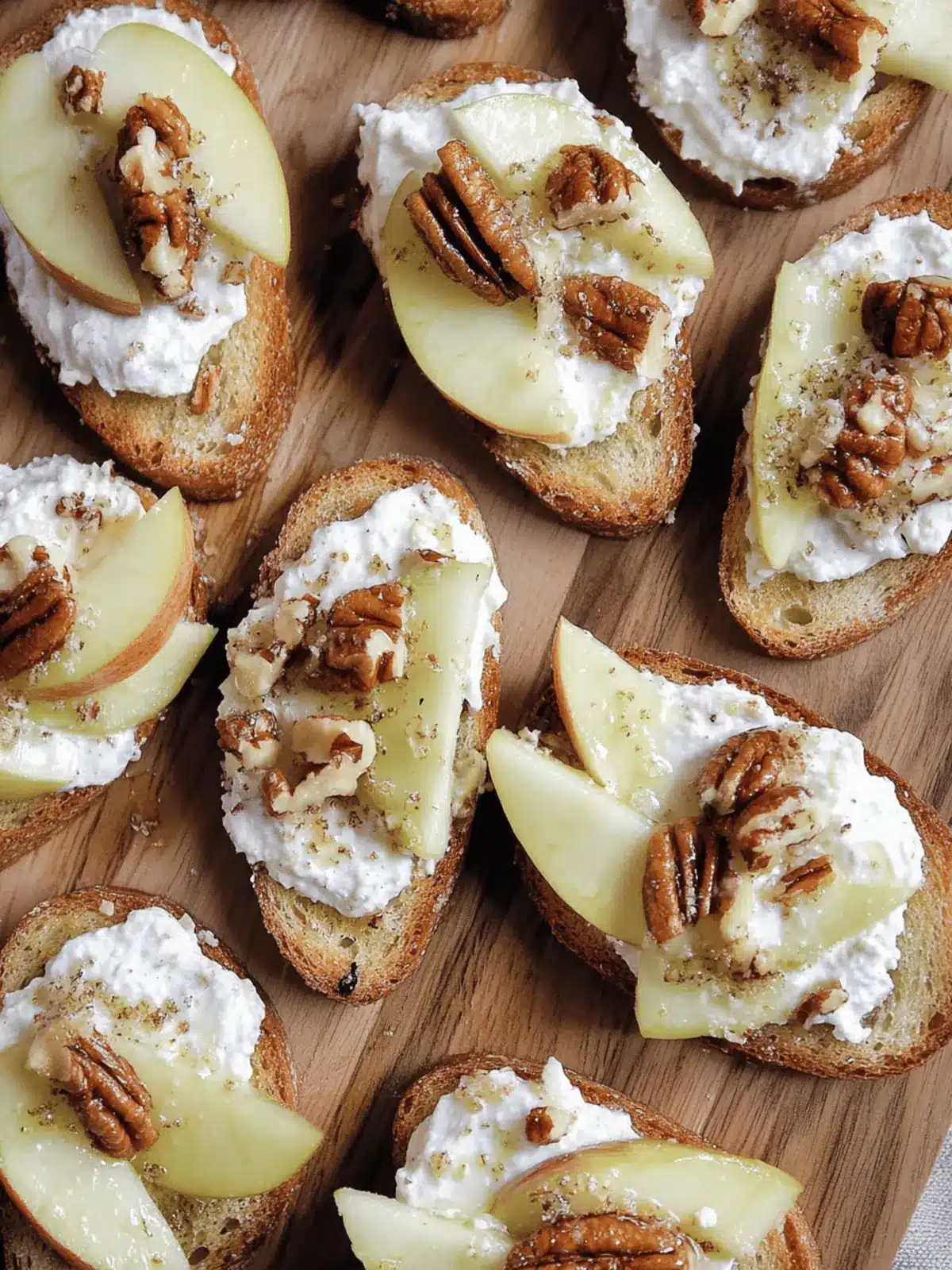 Apple Pecan Crostini: Effortless Fall Delight in 30 Minutes 3 Apple Pecan Crostini