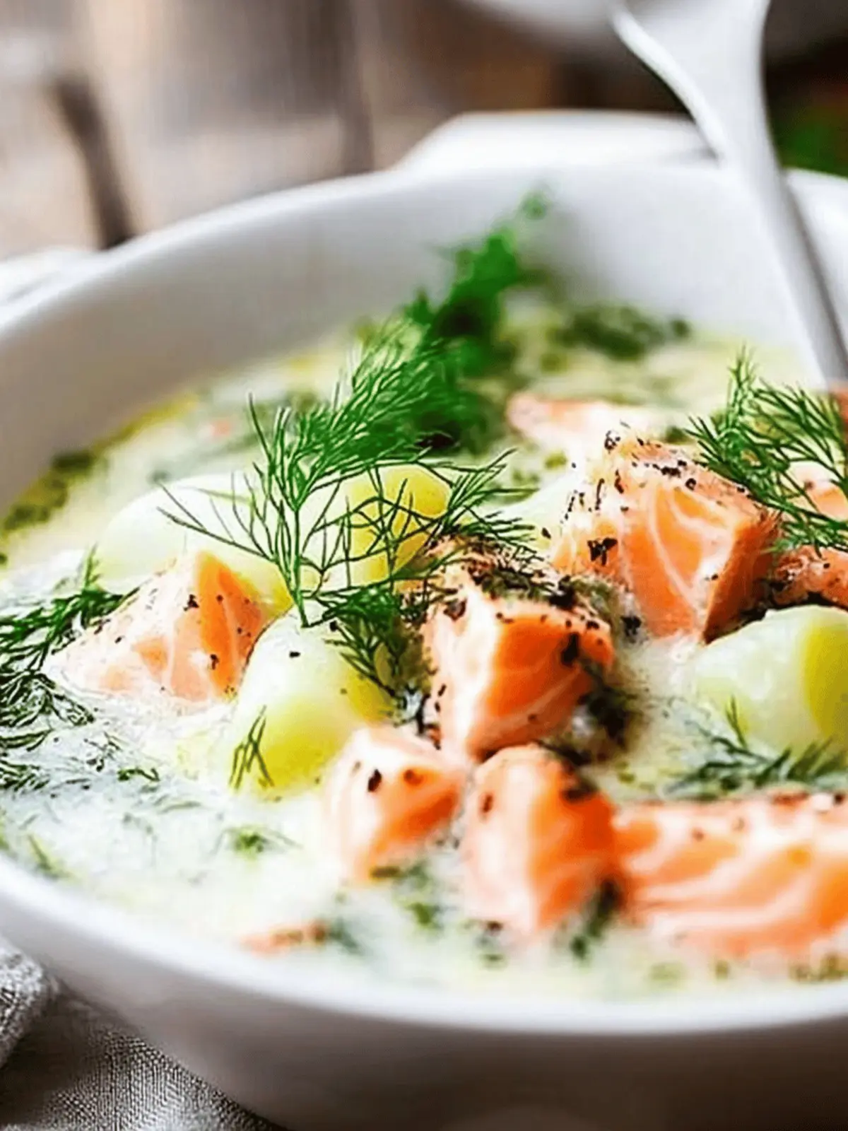 Delicious Finnish Salmon Soup (Lohikeitto) You ll Love to Make 2 Finnish Salmon Soup (Lohikeitto)