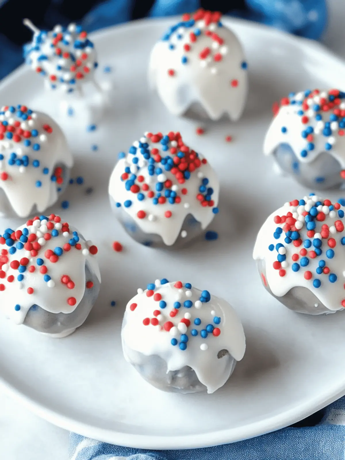 4th of July Cake Pops: Fun, Allergy-Friendly Treats for All 4 4th of July Cake Pops