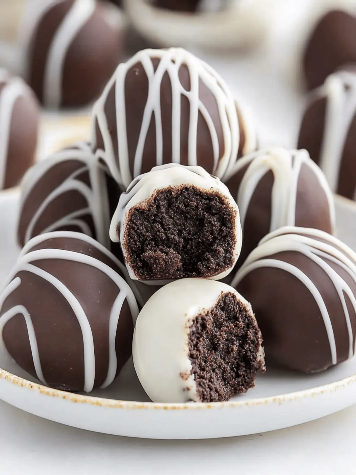 Cinnamon Roll Oreo Truffles: Irresistibly Sweet Delight 2 Cinnamon Roll Oreo Truffles