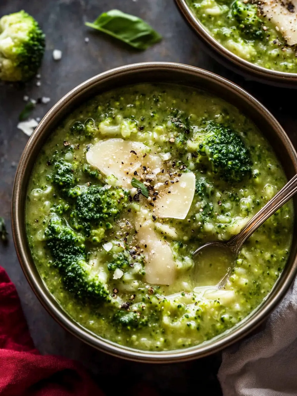 Garlic Italian Broccoli Soup