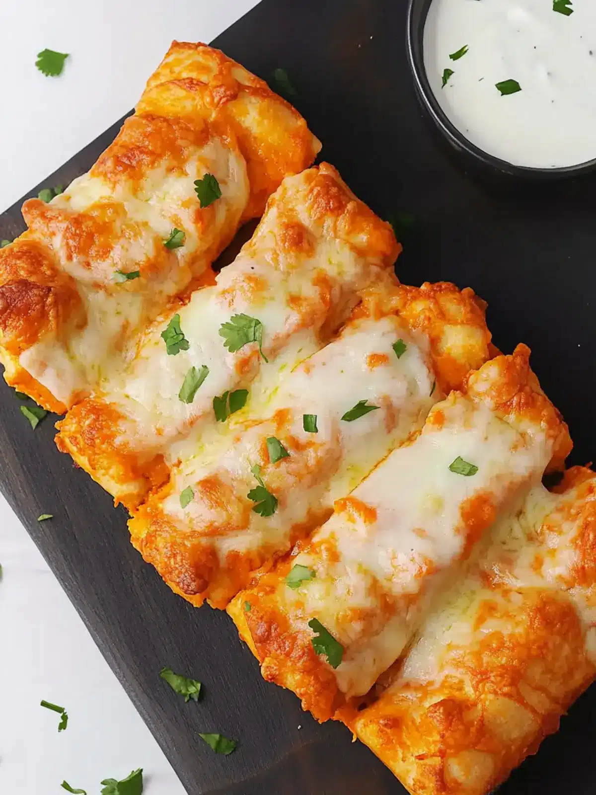 Buffalo Chicken Breadsticks That'll Spice Up Dinner Nights 4 Buffalo Chicken Breadsticks
