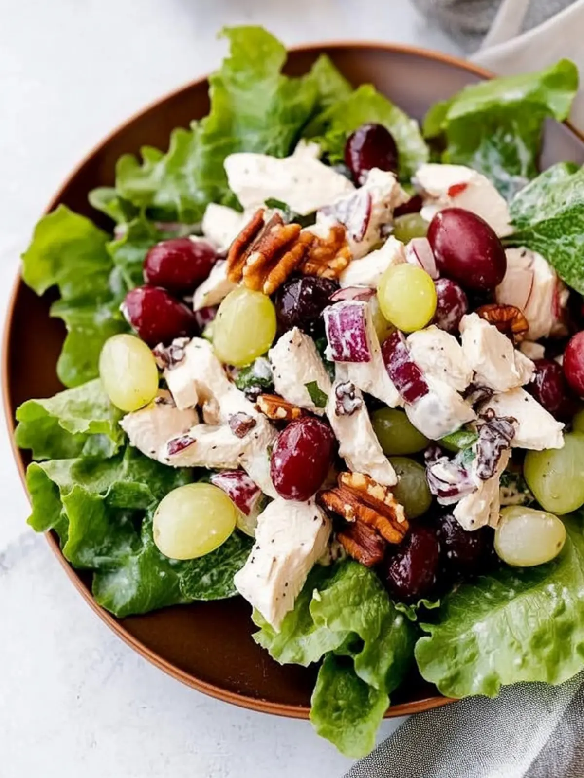 Deliciously Light Chicken Waldorf Salad for Healthy Meals 3 Chicken Waldorf Salad