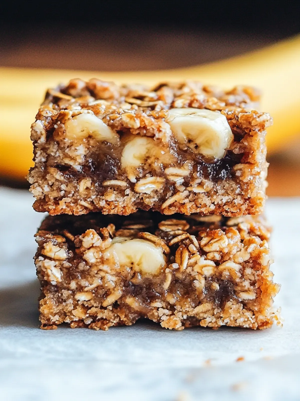 Irresistible Banana Oatmeal Bars for Healthy Snacking