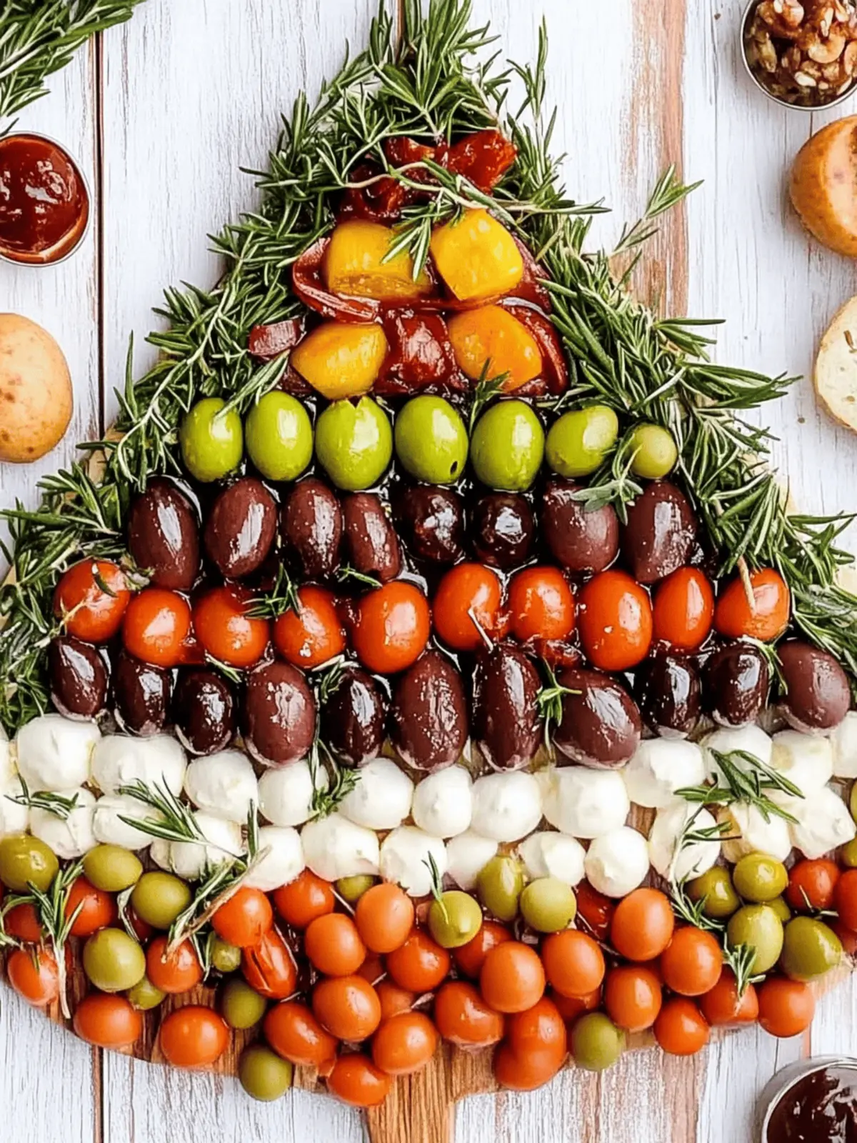 Delicious Christmas Tree Antipasto Platter for Festive Gatherings 3 Christmas Tree Antipasto Platter