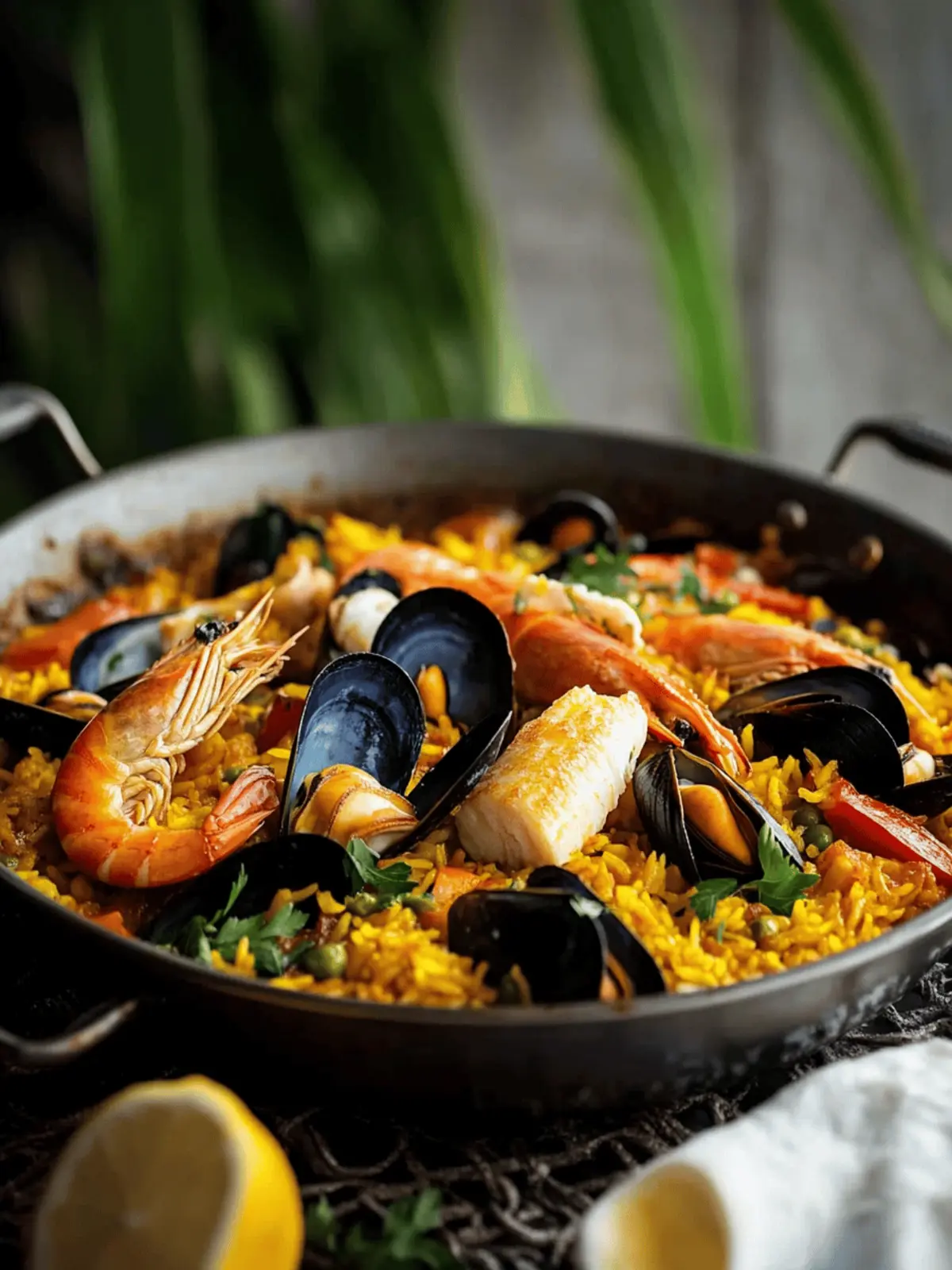 Savory Seafood Paella Valenciana for Memorable Gatherings 2 Seafood Paella Valenciana