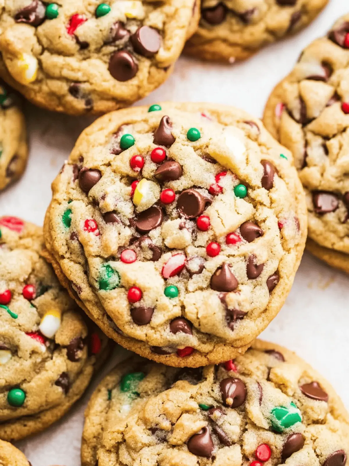 Vegan Christmas Chocolate Chip Cookies That Delight Everyone 4 Christmas Chocolate Chip Cookies