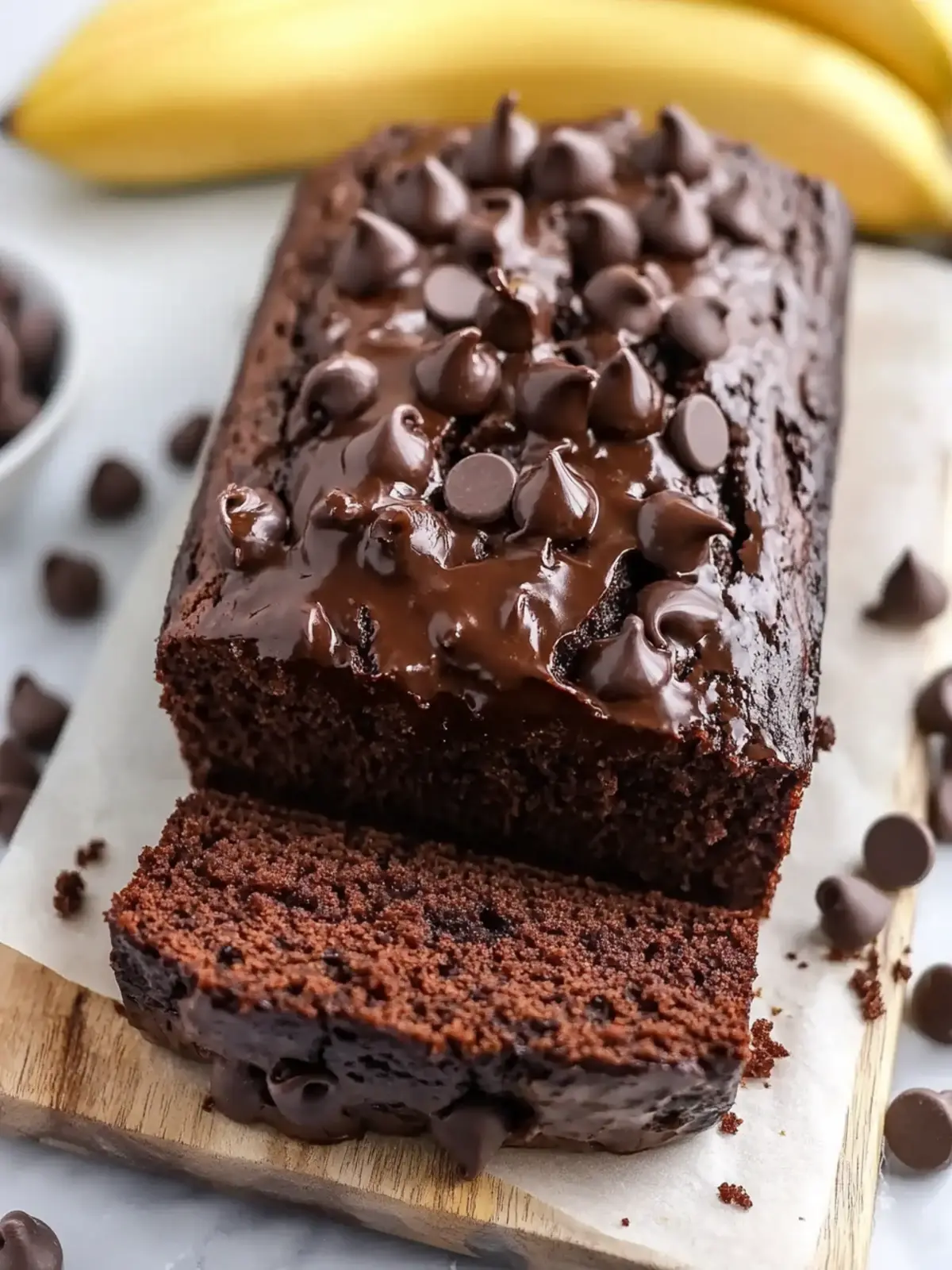 Chocolate Banana Bread