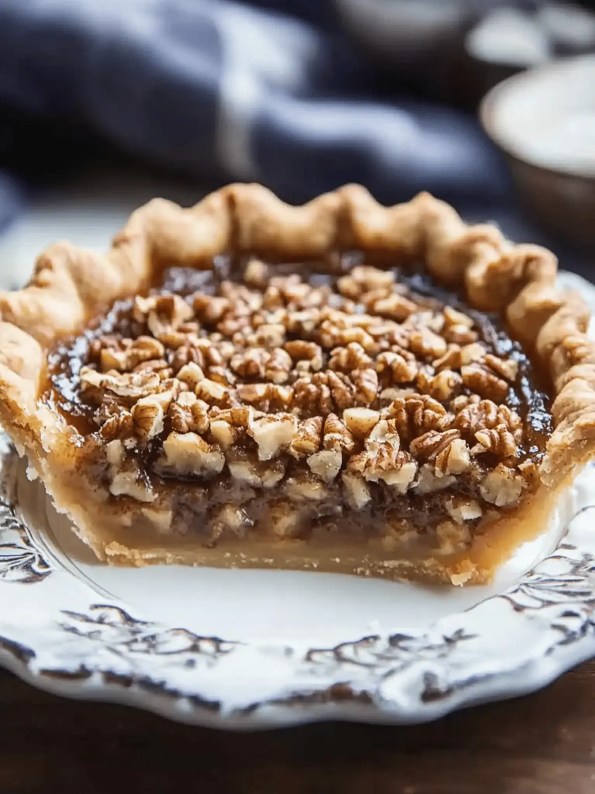 Irresistible Walnut Maple Pie A Sweet Canadian Delight 3 Walnut Maple Pie