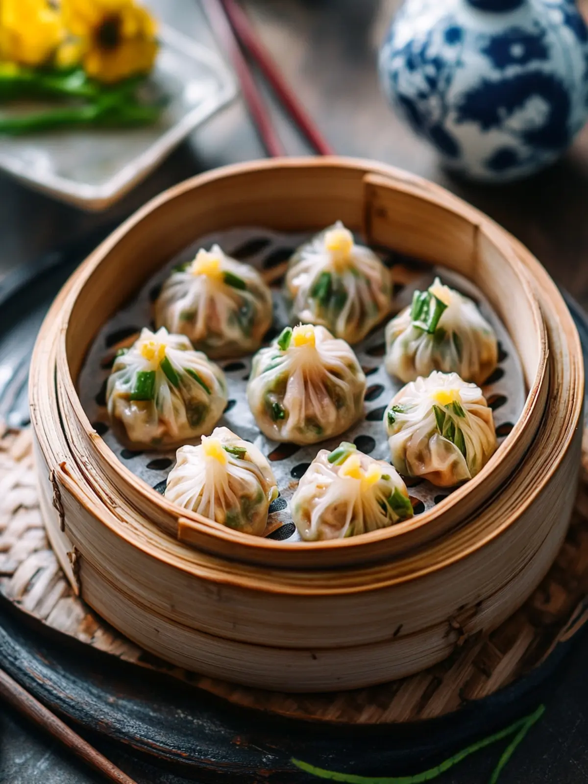 Money Bag Dumplings- Lucky foods for Chinese New Year