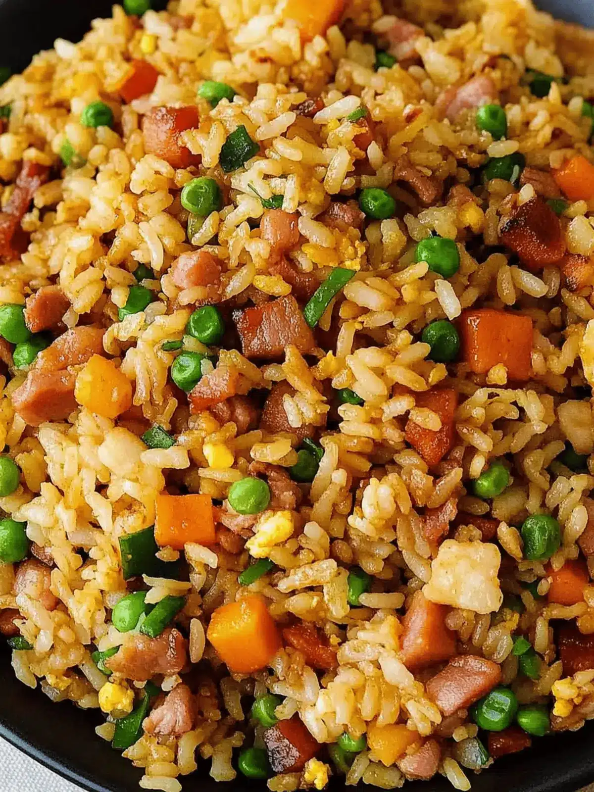 Savory Chinese BBQ Pork Fried Rice in Just 20 Minutes 4 Chinese BBQ Pork Fried Rice