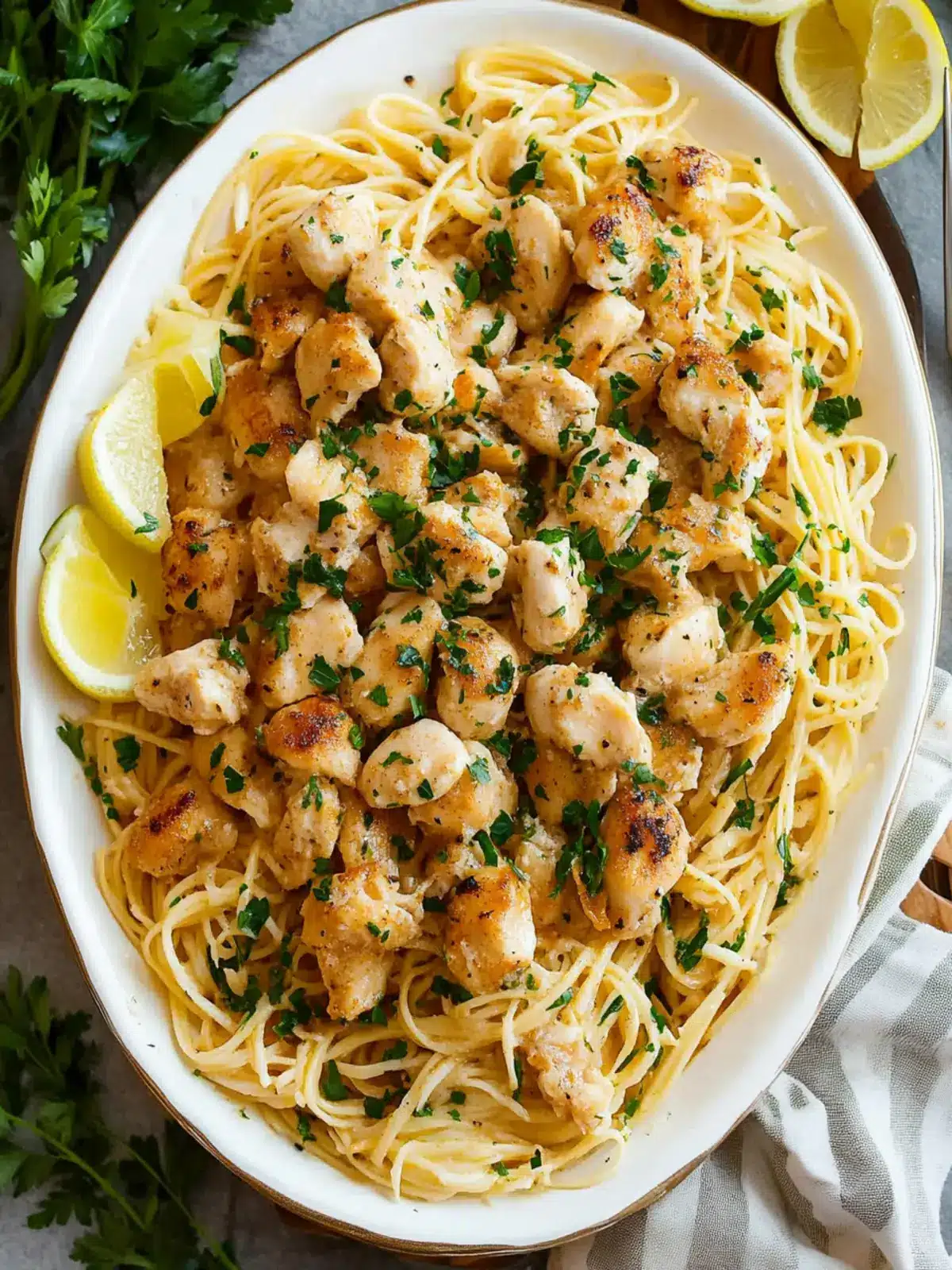 Savor Quick Chicken Scampi: Rich, Buttery Dinner Delight 3 Chicken Scampi