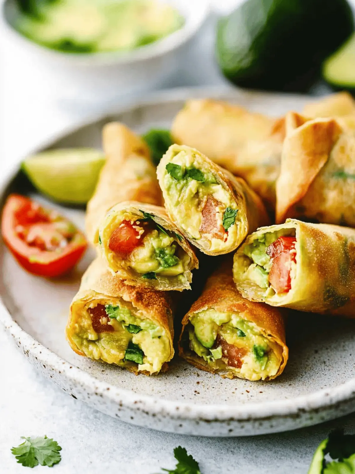 Crispy Avocado Egg Rolls: Your New Favorite Snack Delight 4 Avocado Egg Rolls