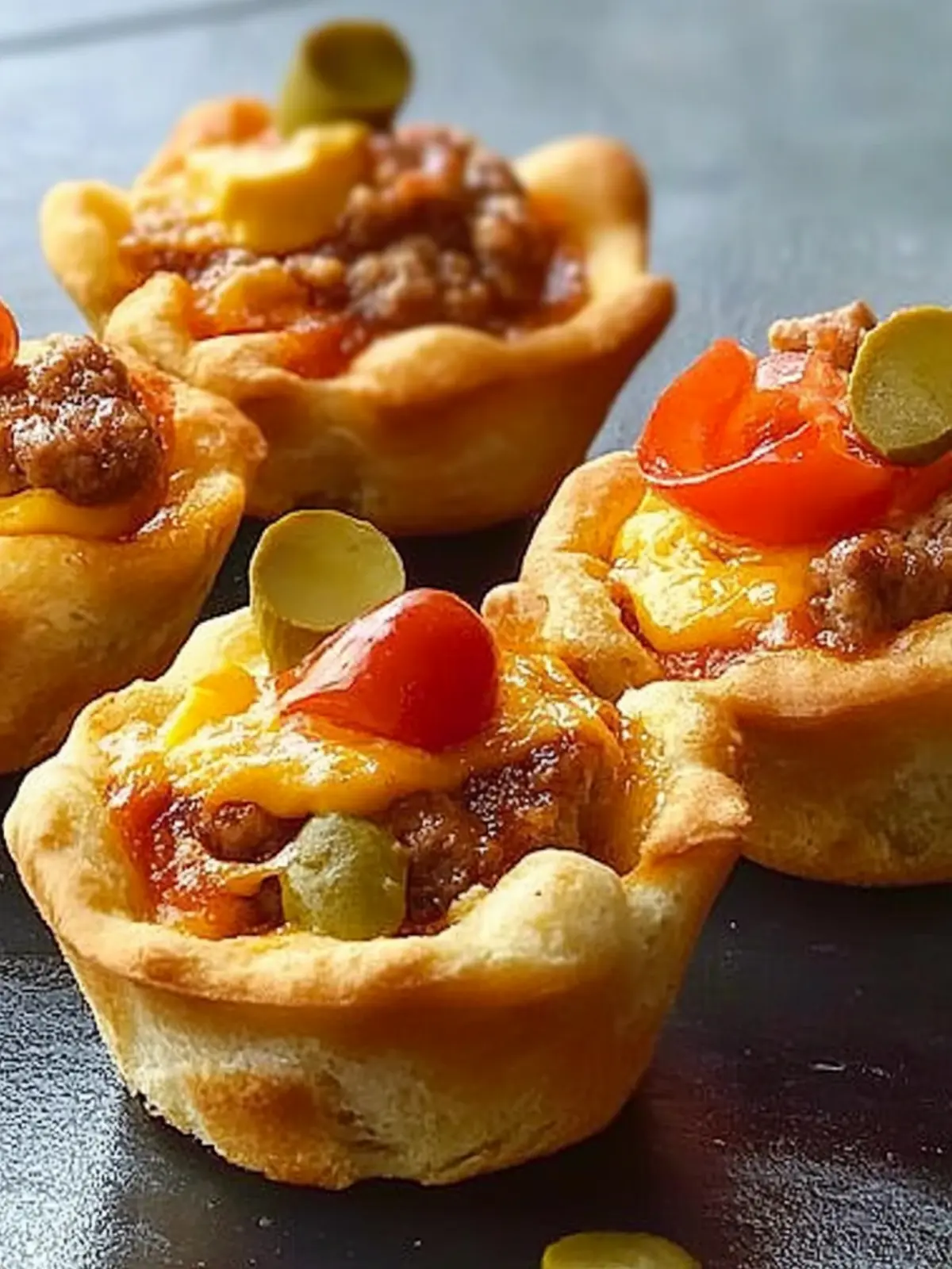 Burger Muffins: Must-Try Party Snacks for New Year Fun 2 Burger muffins- Party snacks for New Year