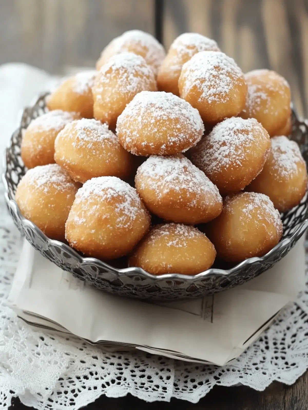 Irresistible Zeppole - Italian Doughnuts You Can Make at Home 3 Zeppole - Italian Doughnuts