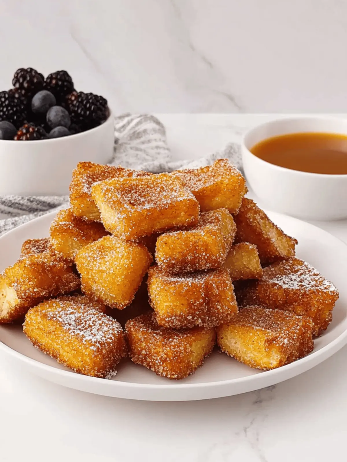 Churros French Toast Bites Your New Favorite Breakfast Delight 2 Churros French Toast Bites