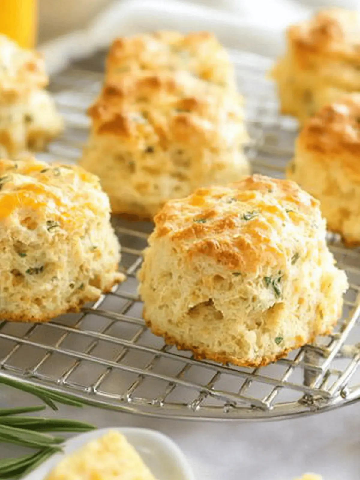 Herb and Cheddar Scones