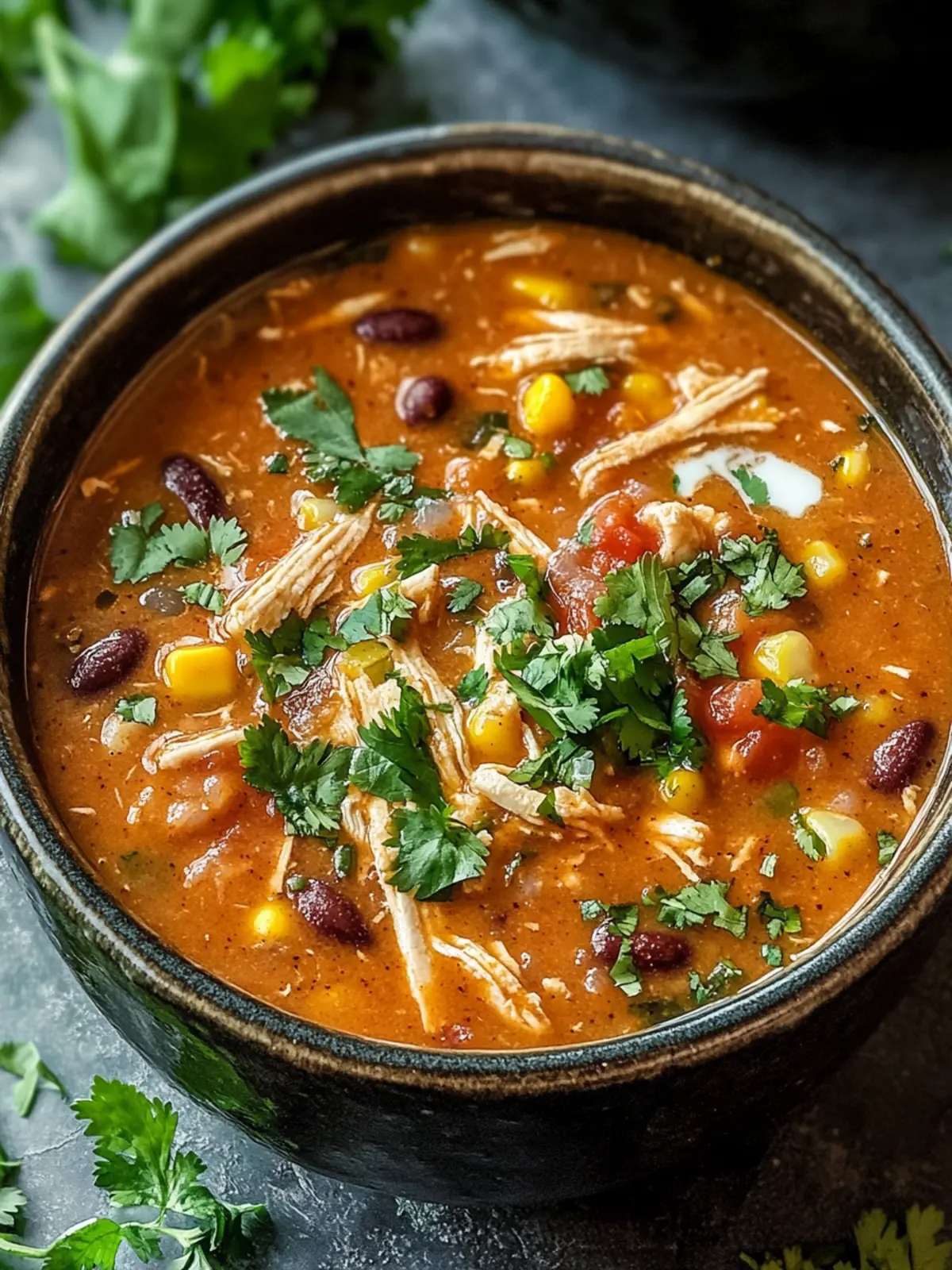Cozy Up with this Flavor-Packed Chicken Enchilada Soup 4 Chicken Enchilada Soup