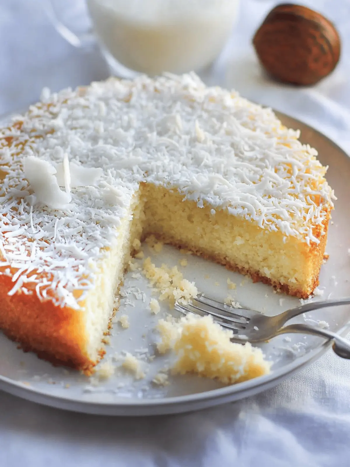 Delicious Brazilian Coconut Cake Bolo de Coco You ll Crave 2 Brazilian Coconut Cake {Bolo de Coco}