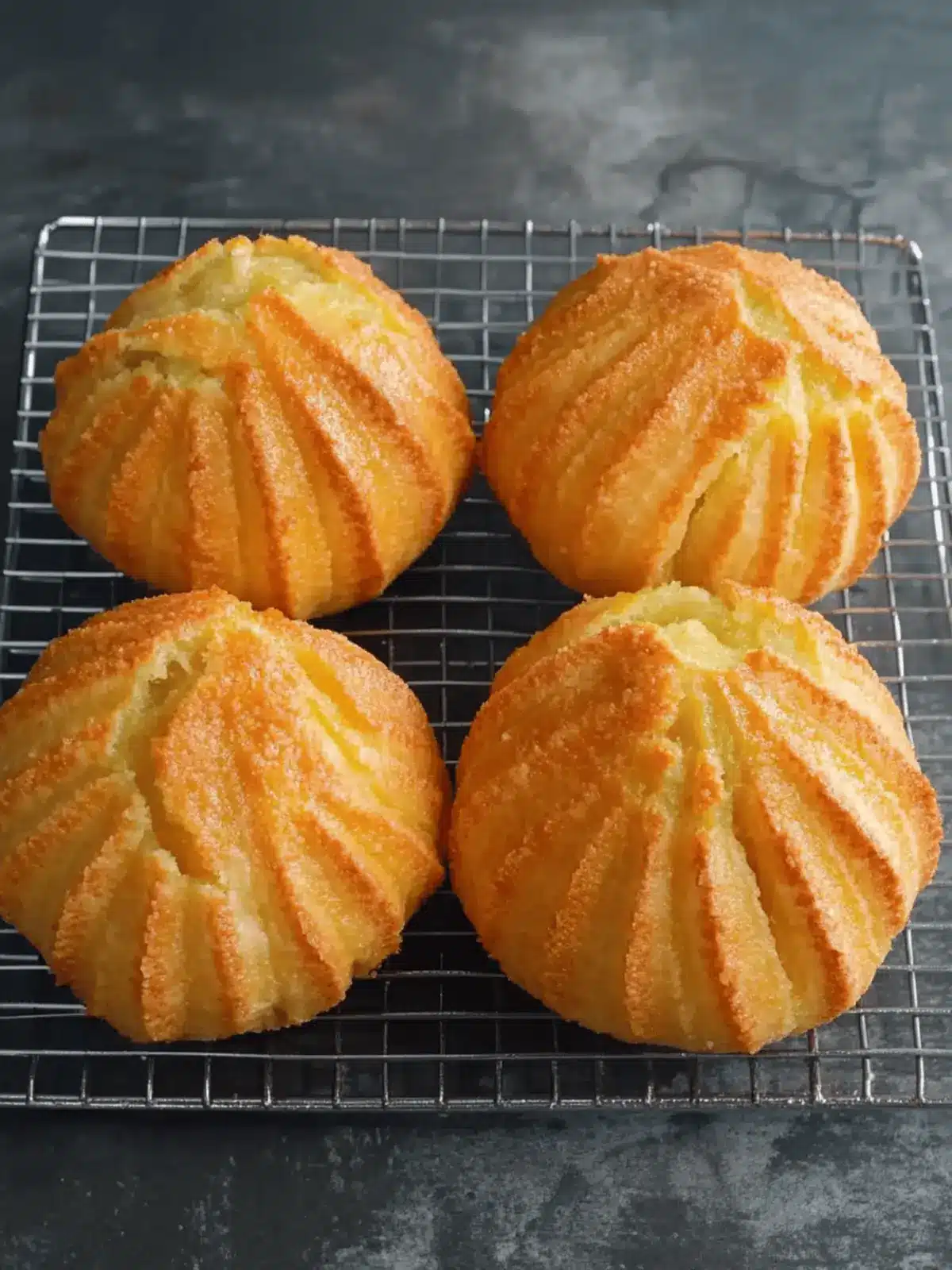 Irresistible Pumpkin Conchas: Your Fall Baking Must-Try! 2 Pumpkin Conchas