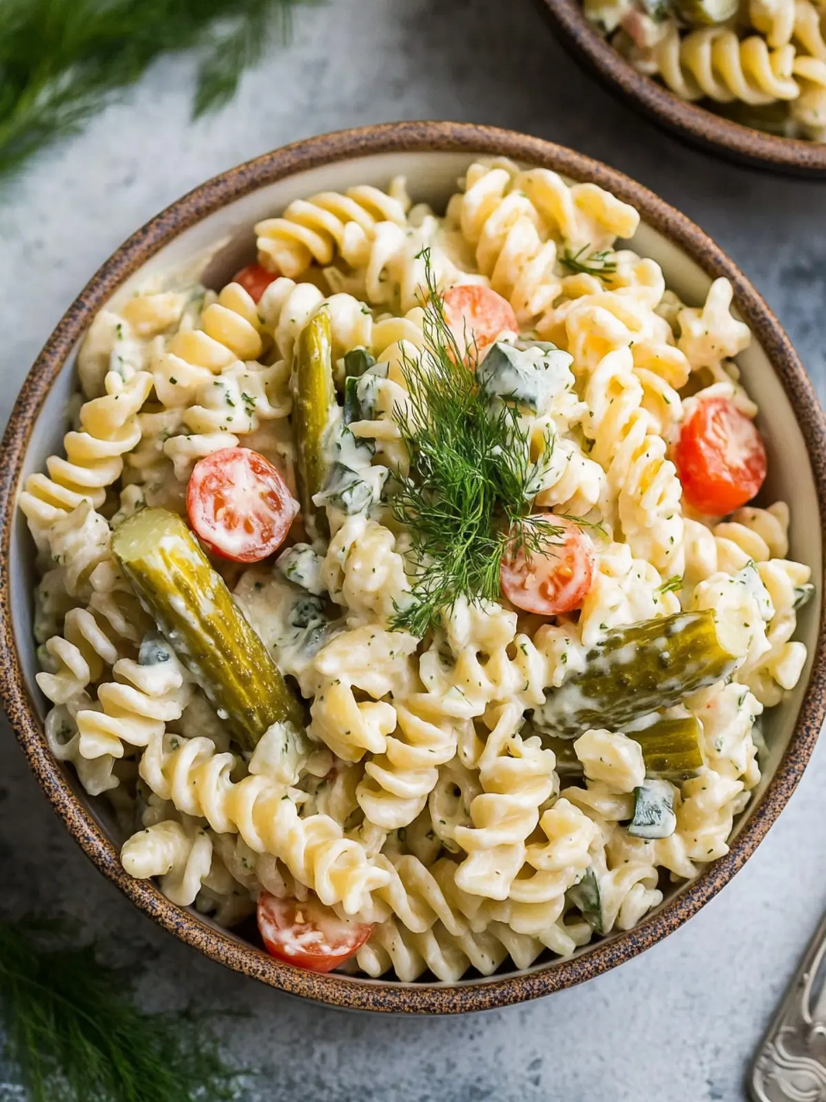 Dill Pickle Pasta Salad Recipe