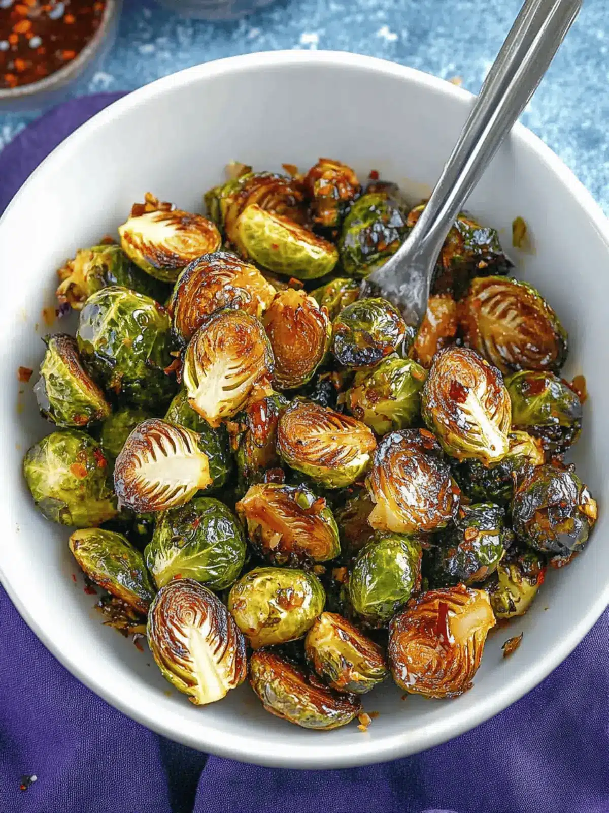 Spicy Honey Sriracha Brussels Sprouts You ll Crave Again! 2 Honey Sriracha Brussels Sprouts