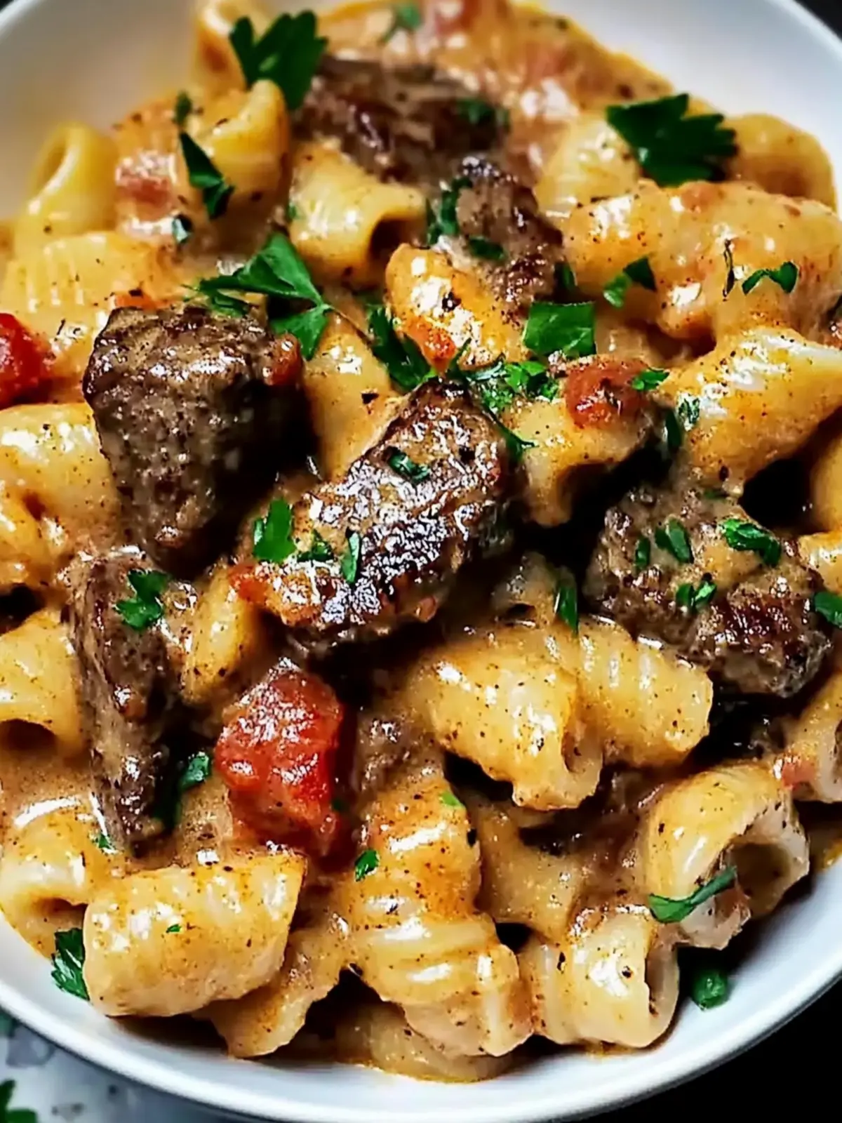 Creamy Paprika Steak Shells Rich and Smoky Comfort in a Bowl