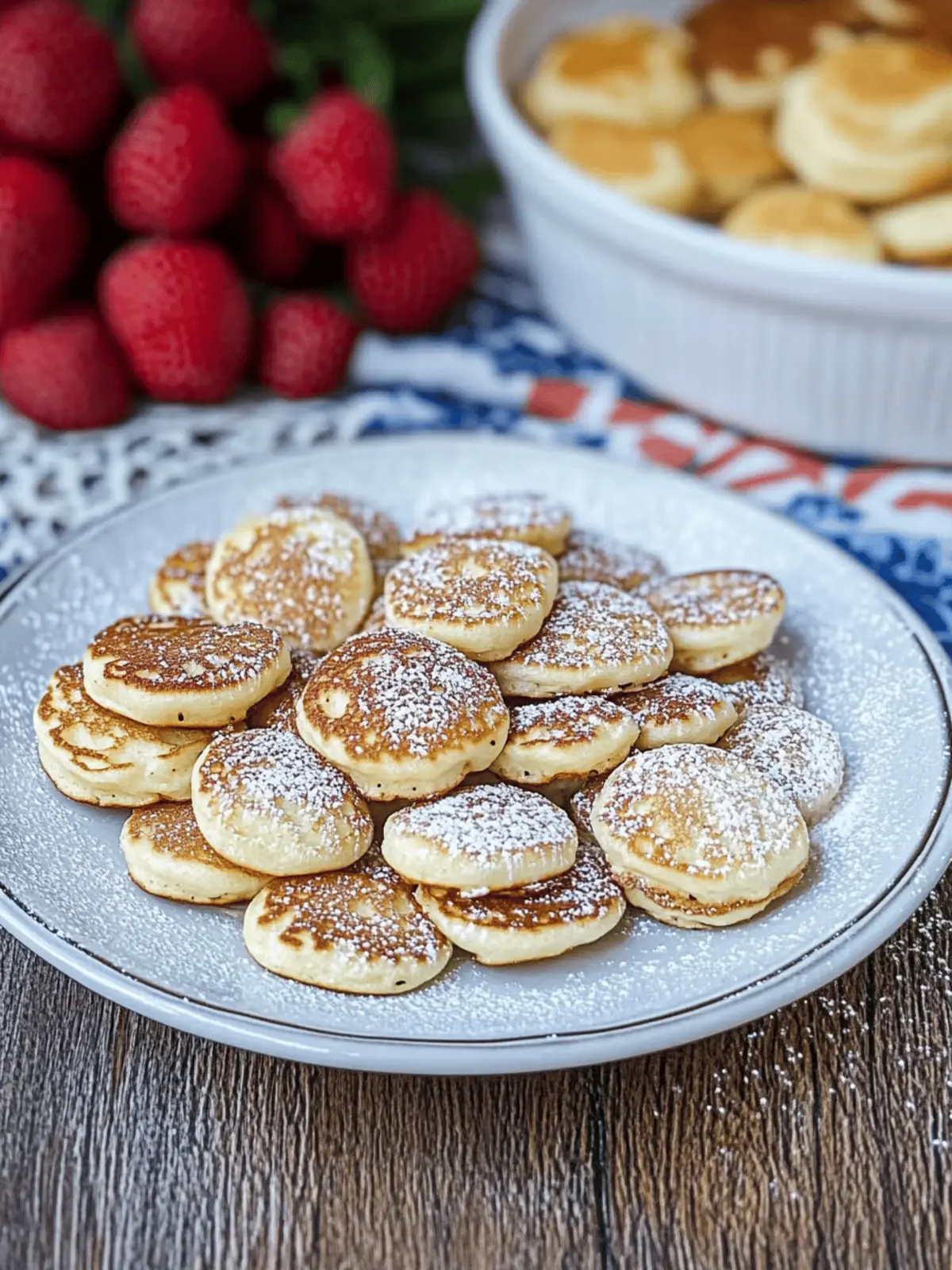 Delicious Poffertjes: Irresistible Dutch Mini Pancakes You ll Love 3 Poffertjes (Dutch Mini Pancakes)