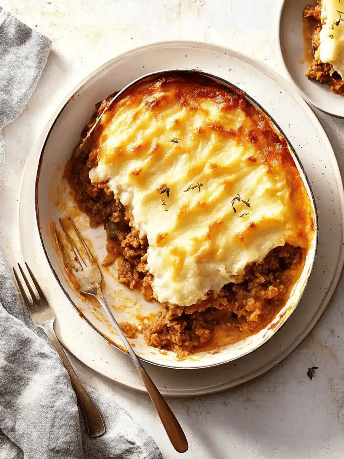 Cheddar-Topped Shepherd's Pie: Comfort Food Delight at Home 3 Cheddar-Topped Shepherd's Pie