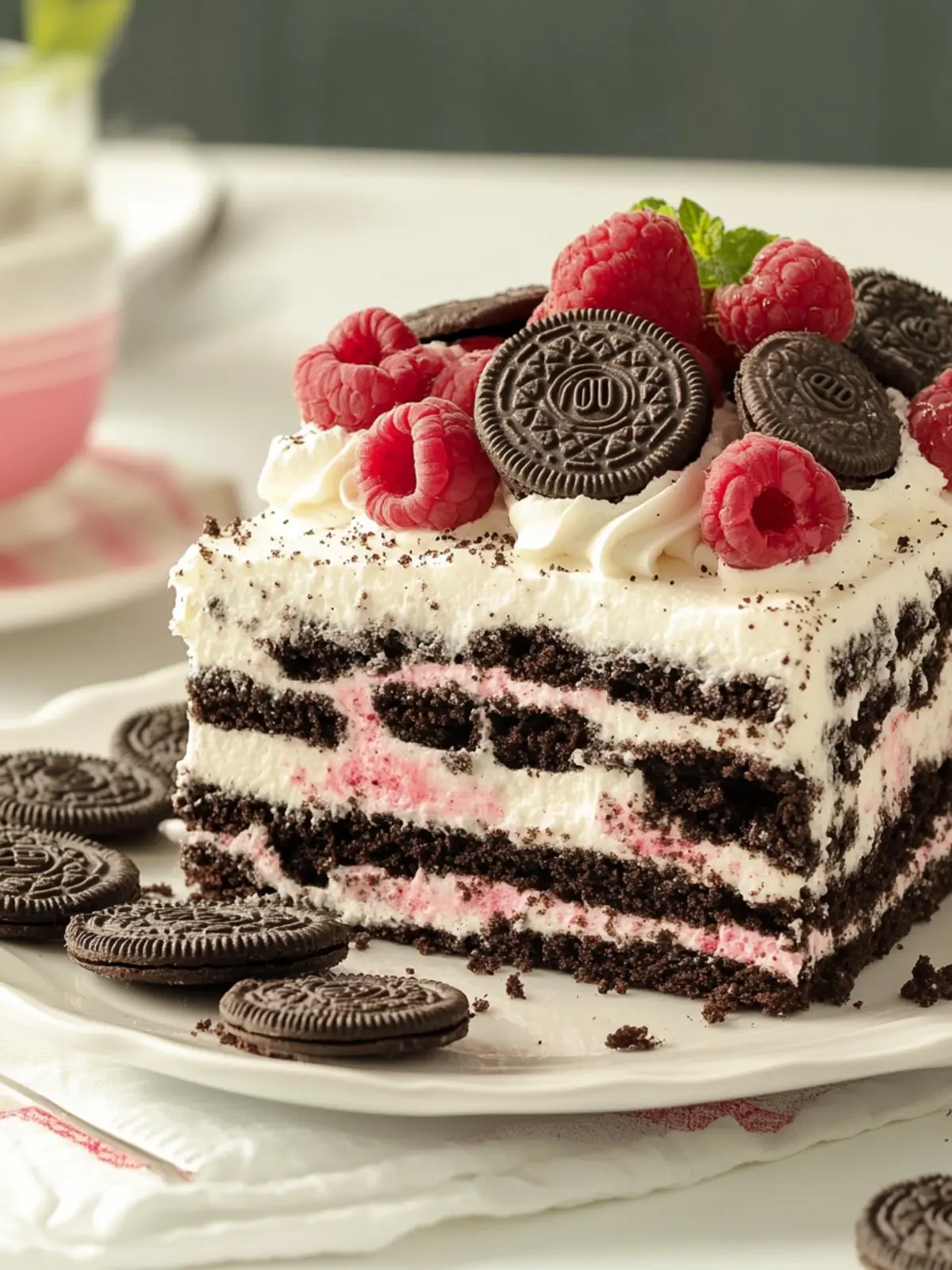 Decadent Oreo Icebox Cake: Sweet Treats for Valentine s Day 3 Oreo Icebox Cake- Sweet treats for Valentine s Day