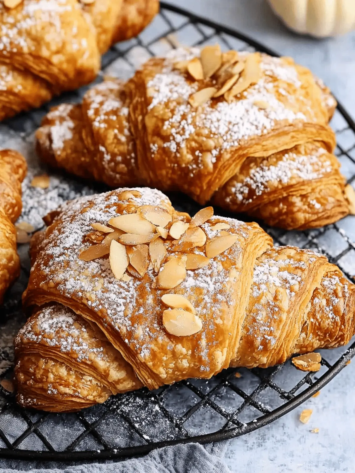 Delicious Pumpkin Croissants with Almond Cream Delight 3 Pumpkin Croissants