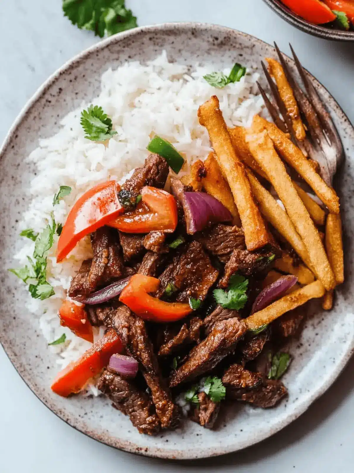 Irresistible Lomo Saltado: Quick Peruvian Beef Stir Fry Magic 2 Lomo Saltado (Peruvian Beef Stir Fry)