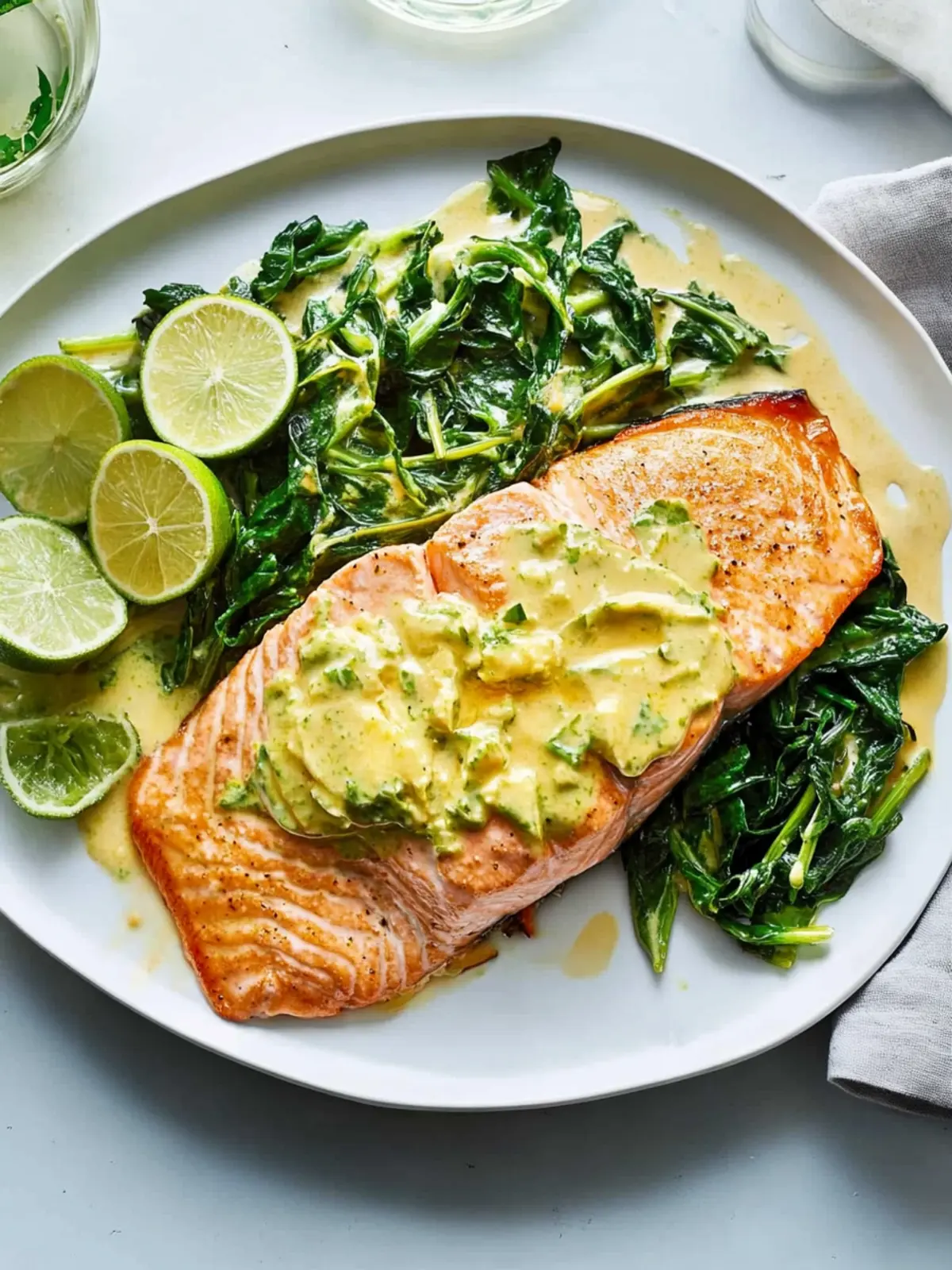 Roasted Salmon With Ginger-Lime Butter: A Flavorful Home Delight 4 Roasted Salmon With Ginger-Lime Butter