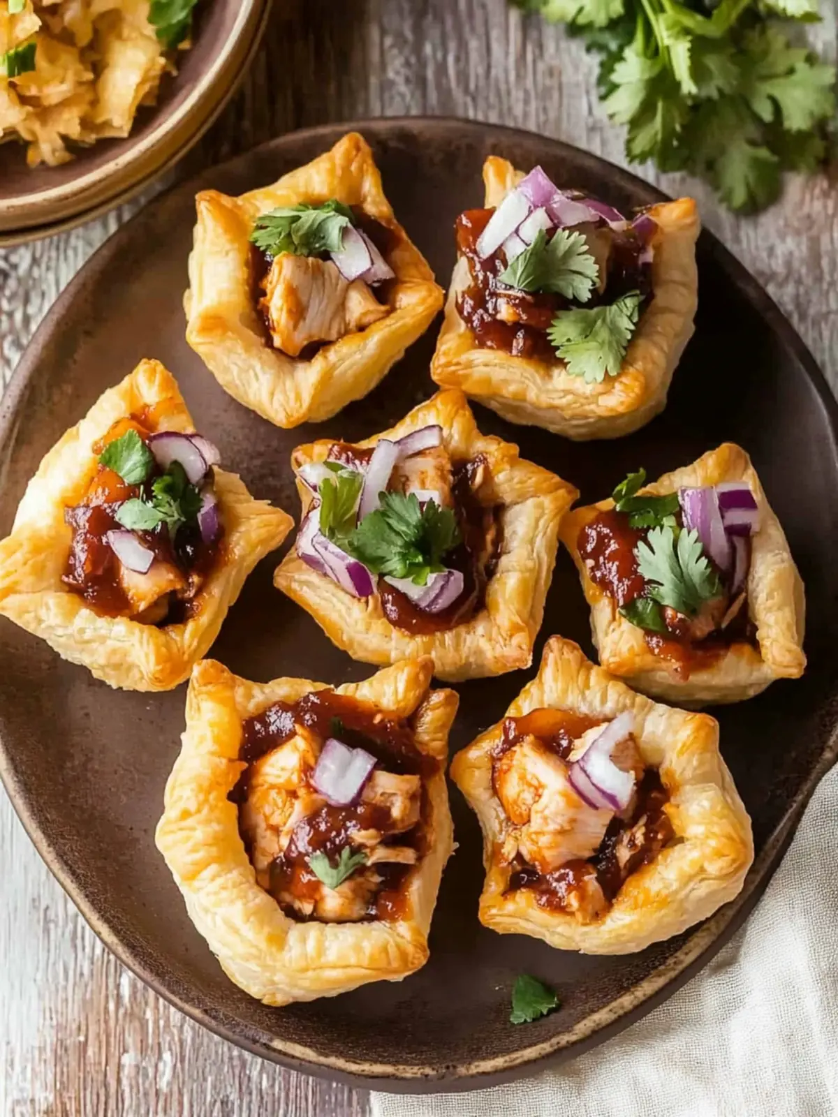 Sweet & Spicy BBQ Chicken Puff Pastry Cups That Wow Every Bite 3 Sweet & Spicy BBQ Chicken Puff Pastry Cups