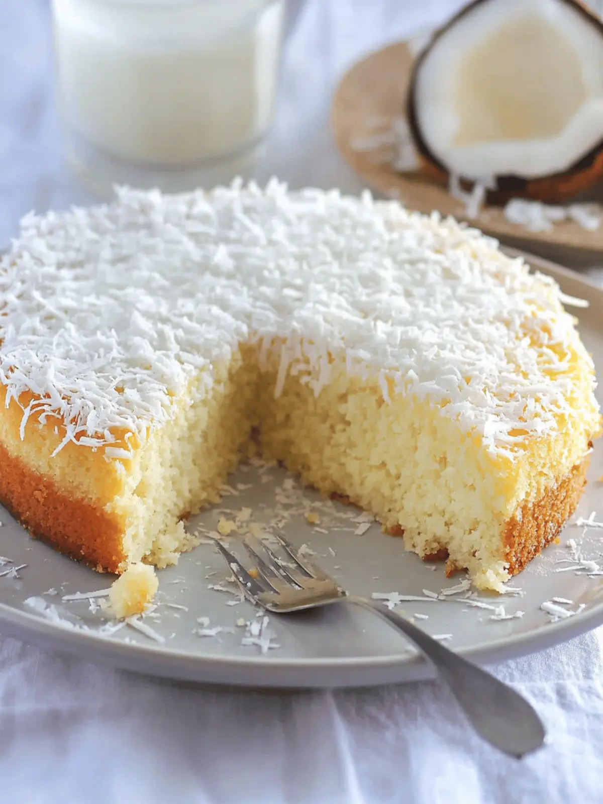 Delicious Brazilian Coconut Cake Bolo de Coco You ll Crave 3 Brazilian Coconut Cake {Bolo de Coco}