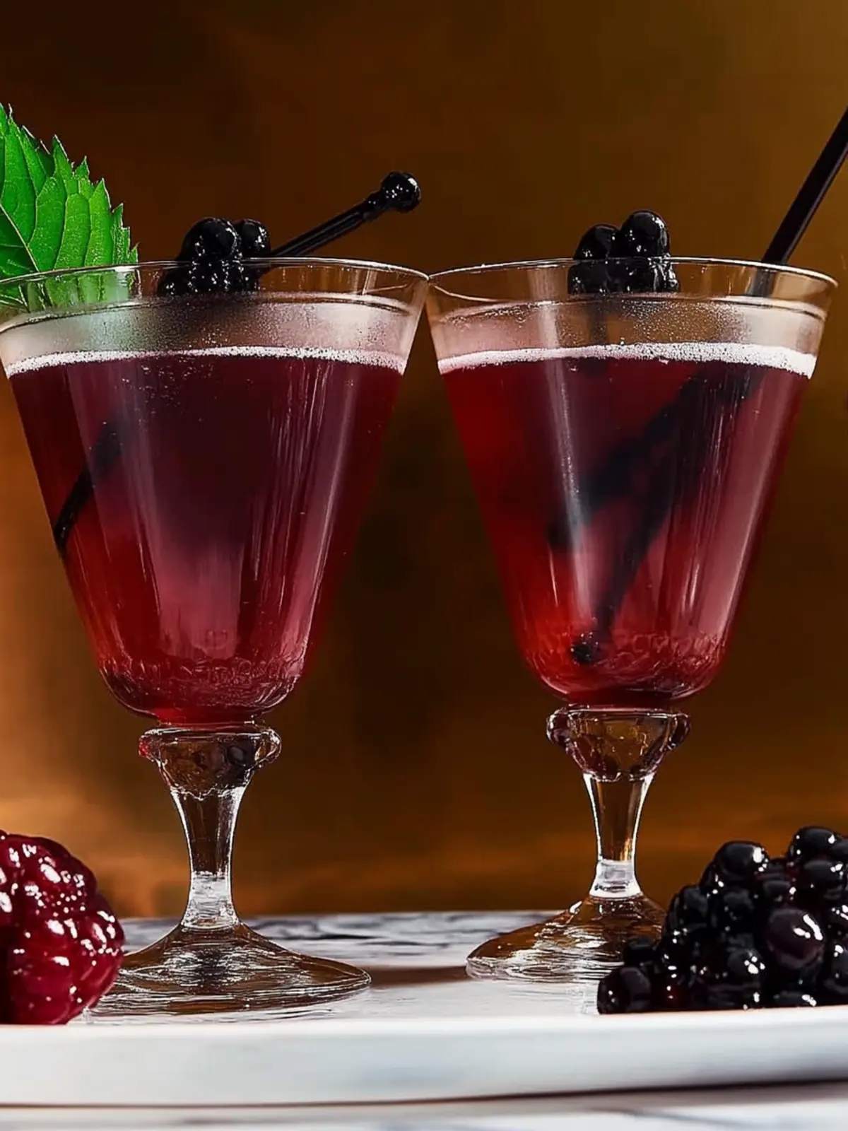 Black Widow Cocktail- Festive Drinks for New year