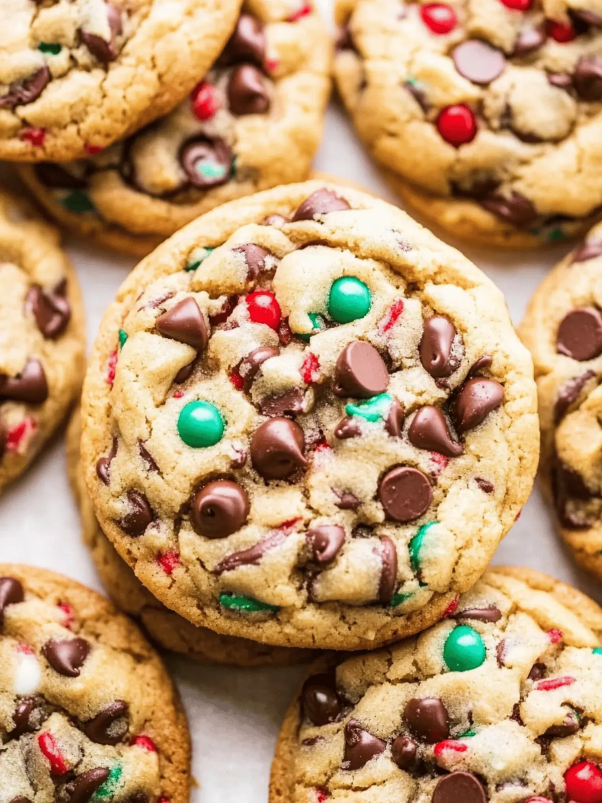 Vegan Christmas Chocolate Chip Cookies That Delight Everyone 3 Christmas Chocolate Chip Cookies