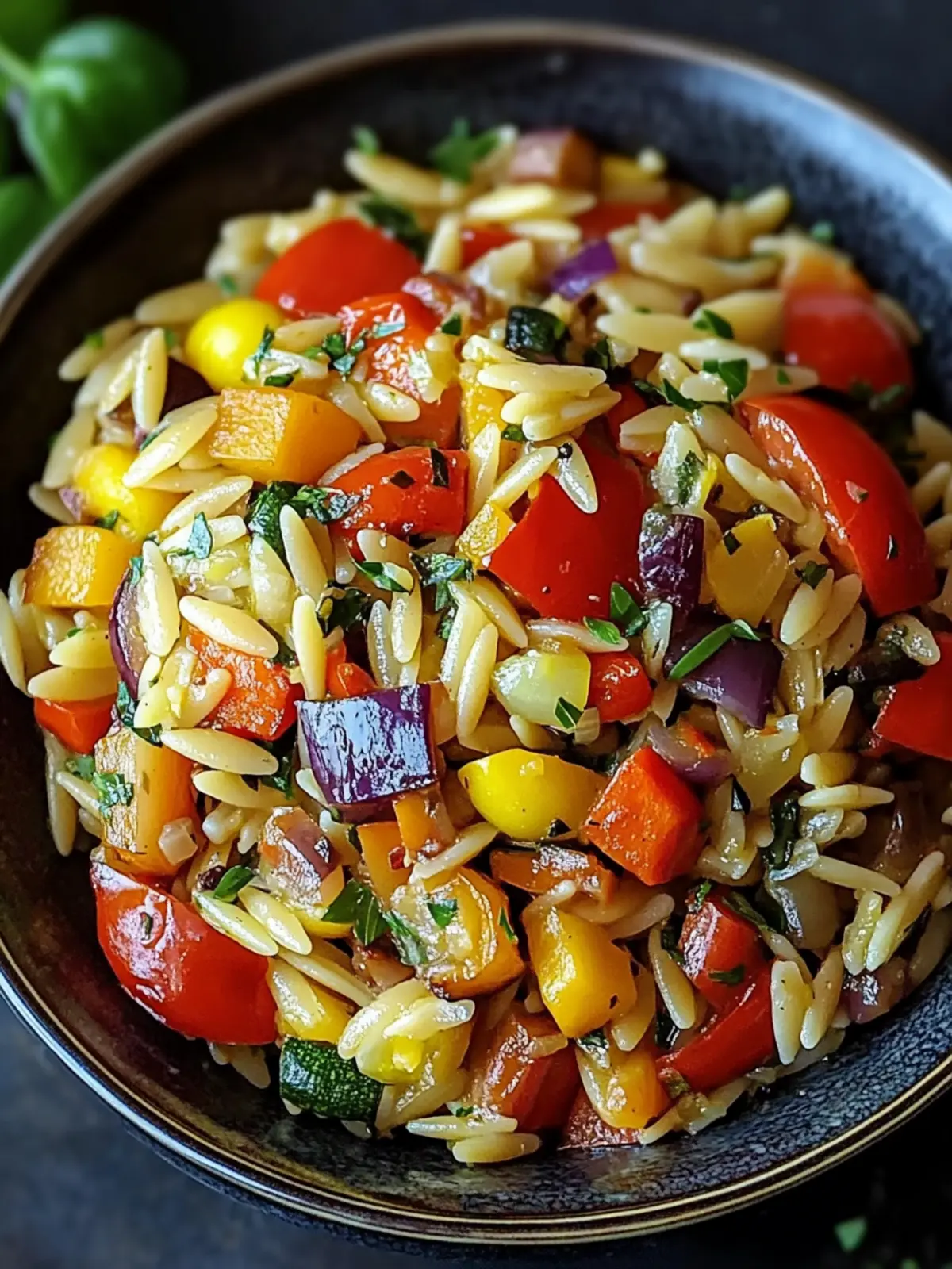 Roasted Vegetable Orzo: A Delicious and Nutritious Recipe for Your Next Meal