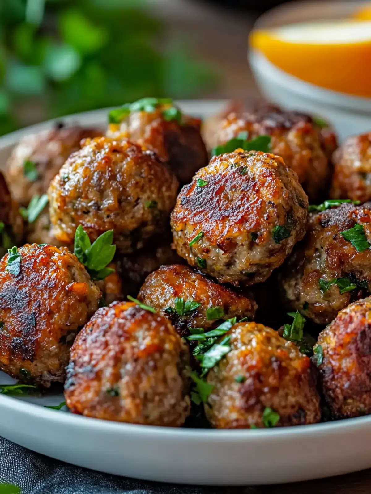 Irresistibly Juicy Healthy Vegan Mushroom Meatballs Recipe