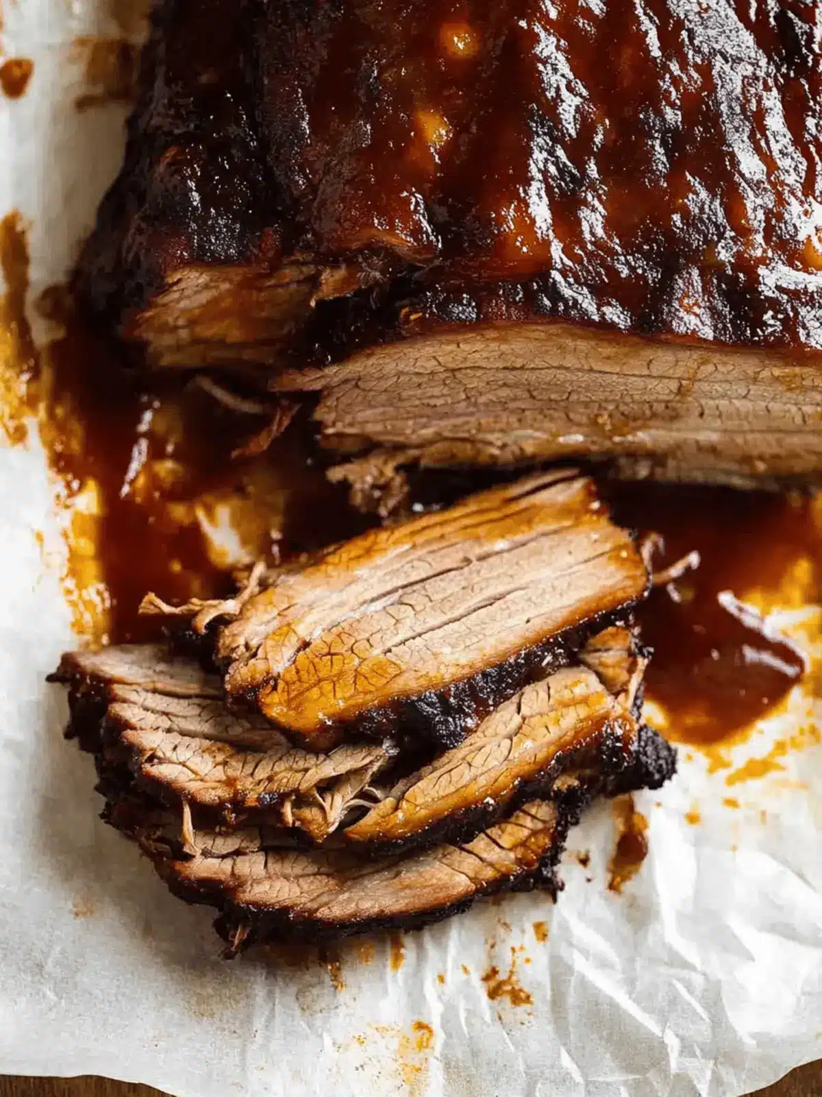 Effortless Slow Cooker Beef Brisket with BBQ Sauce Magic 3 Slow Cooker Beef Brisket with BBQ Sauce