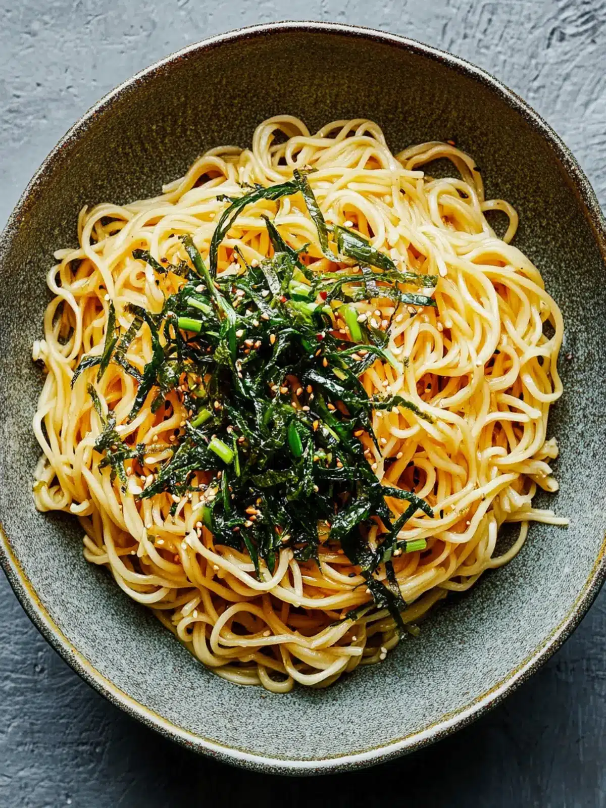 Scallion-Oil Noodles-Longevity noodles recipe for Lunar New Year
