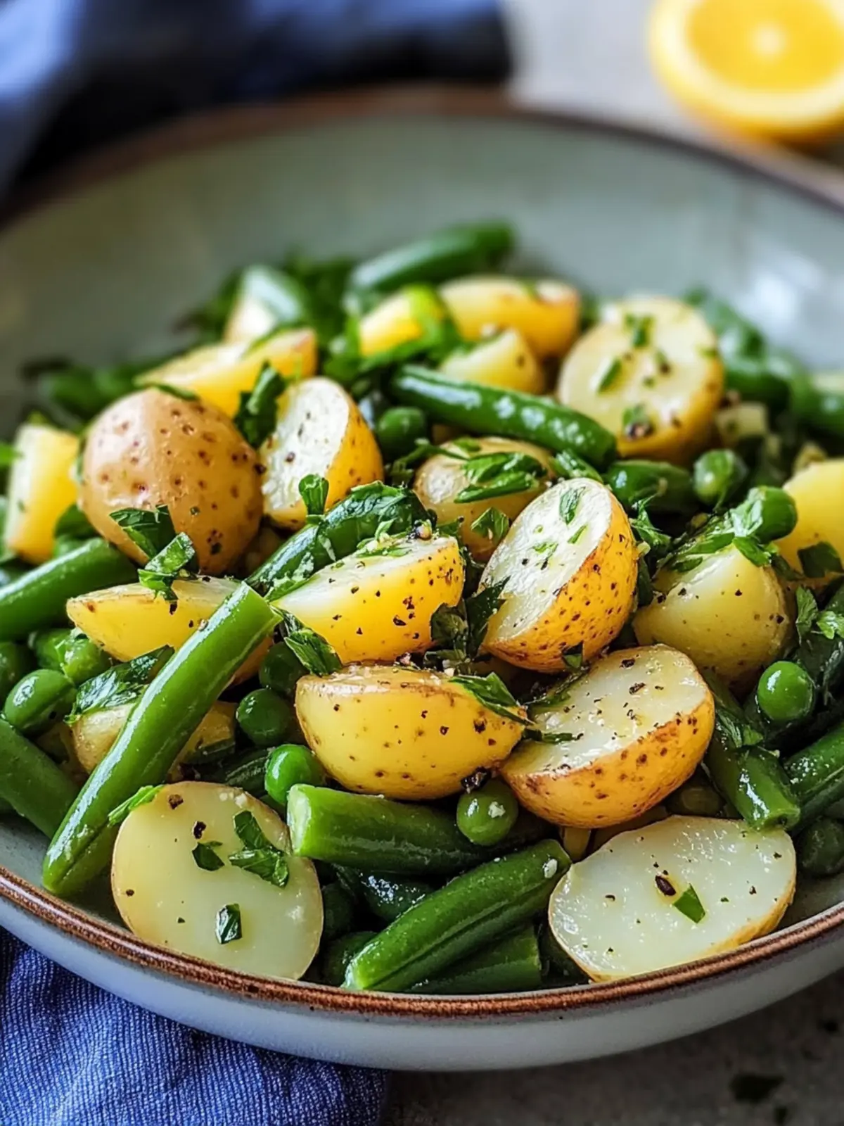 French-Style Potato and Green Bean Salad