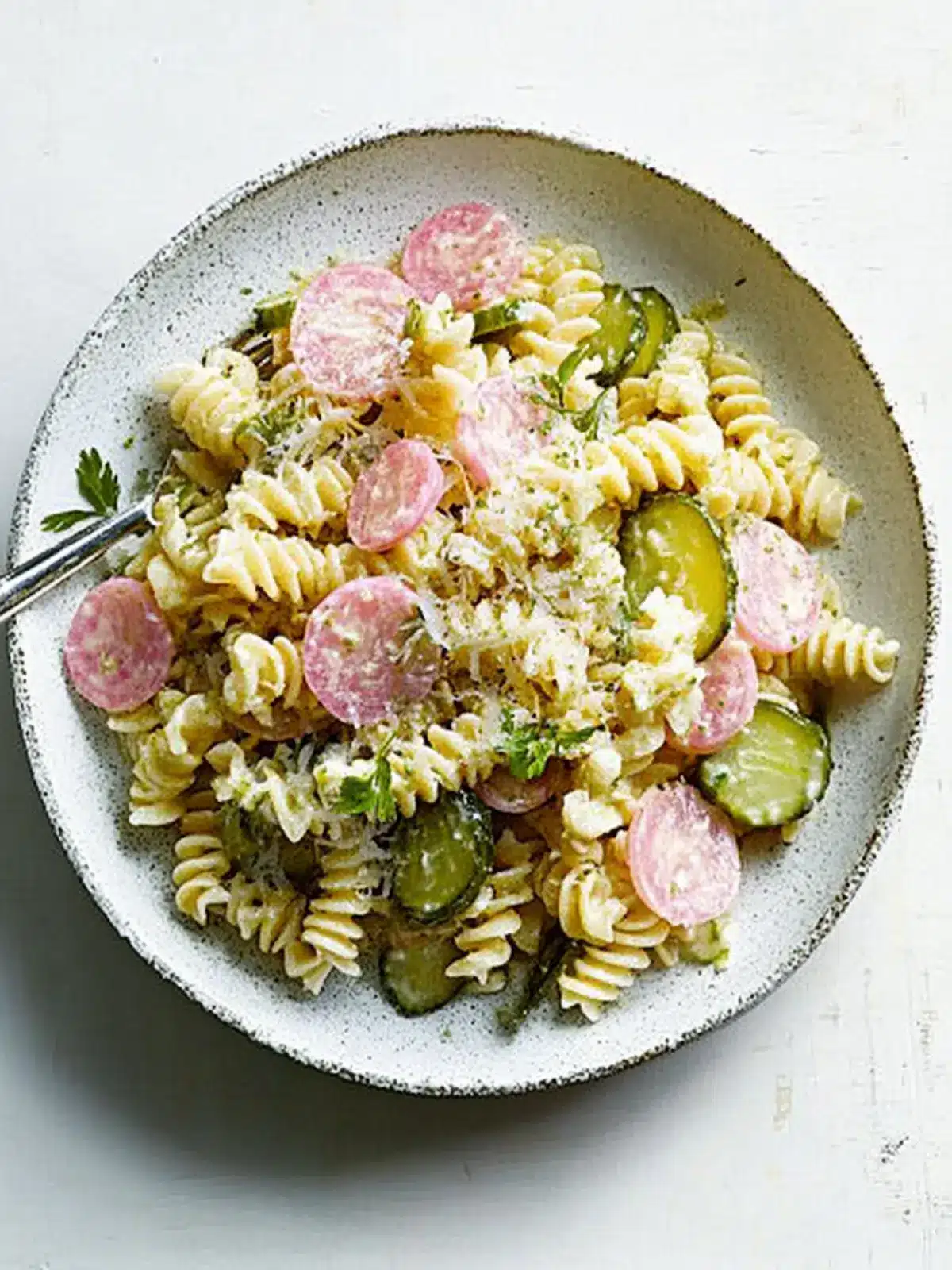 Pasta and Pickles Salad: A Creamy Twist You'll Love 2 Pasta and Pickles Salad