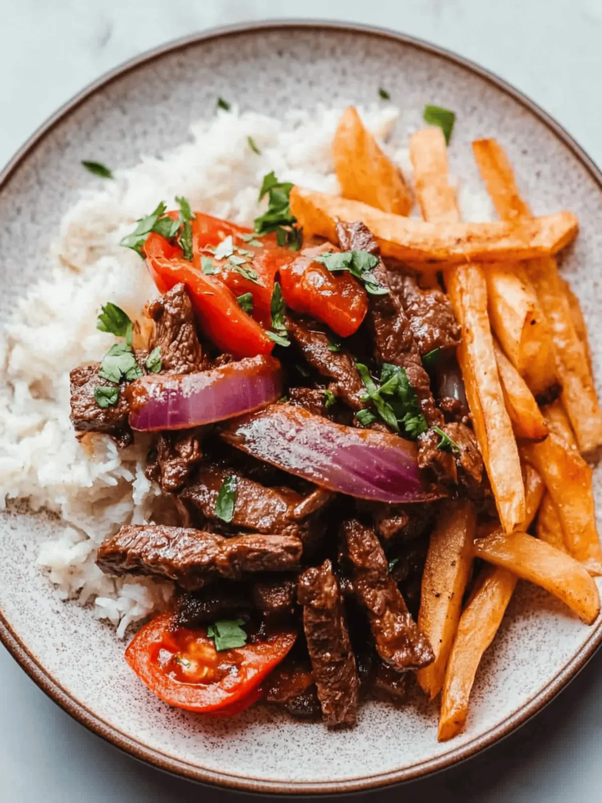 Irresistible Lomo Saltado: Quick Peruvian Beef Stir Fry Magic 3 Lomo Saltado (Peruvian Beef Stir Fry)