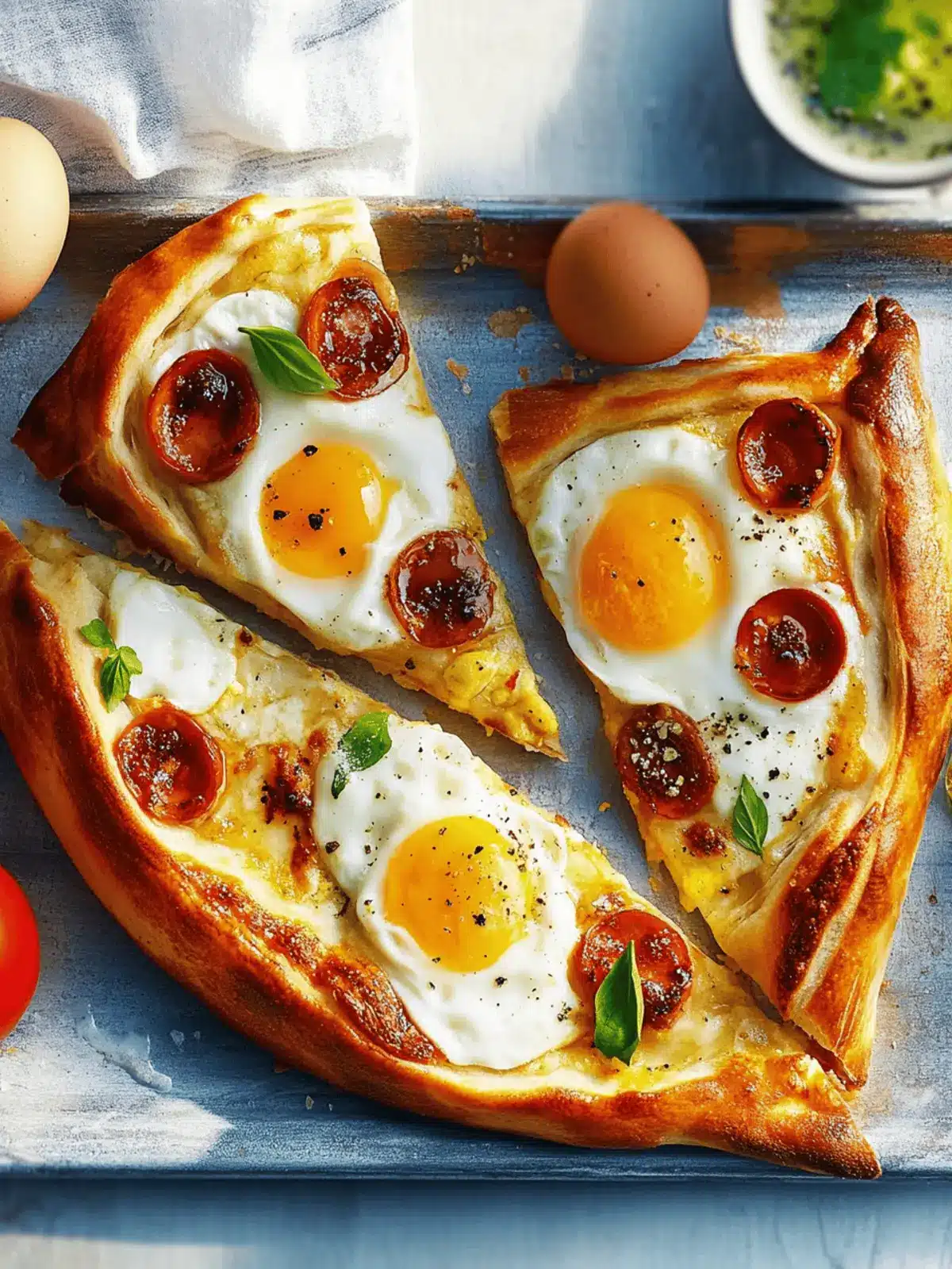 Delicious Turkish Pide with Eggs and Sucuk You ll Crave! 3 Turkish Pide with Eggs and Sucuk